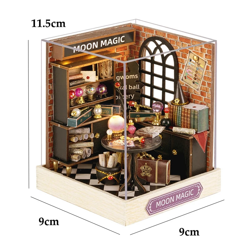 Robud Wooden Miniature Doll House