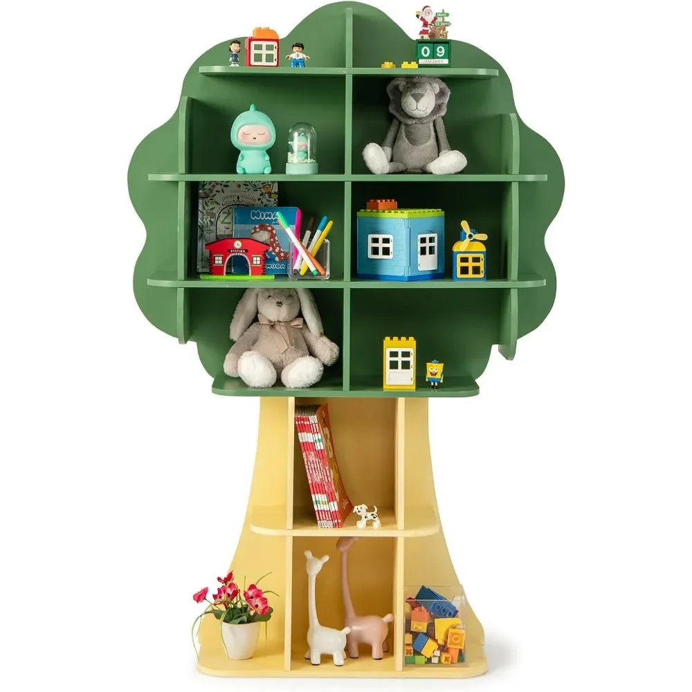 🌳 Tree-Shaped Kids Bookshelf