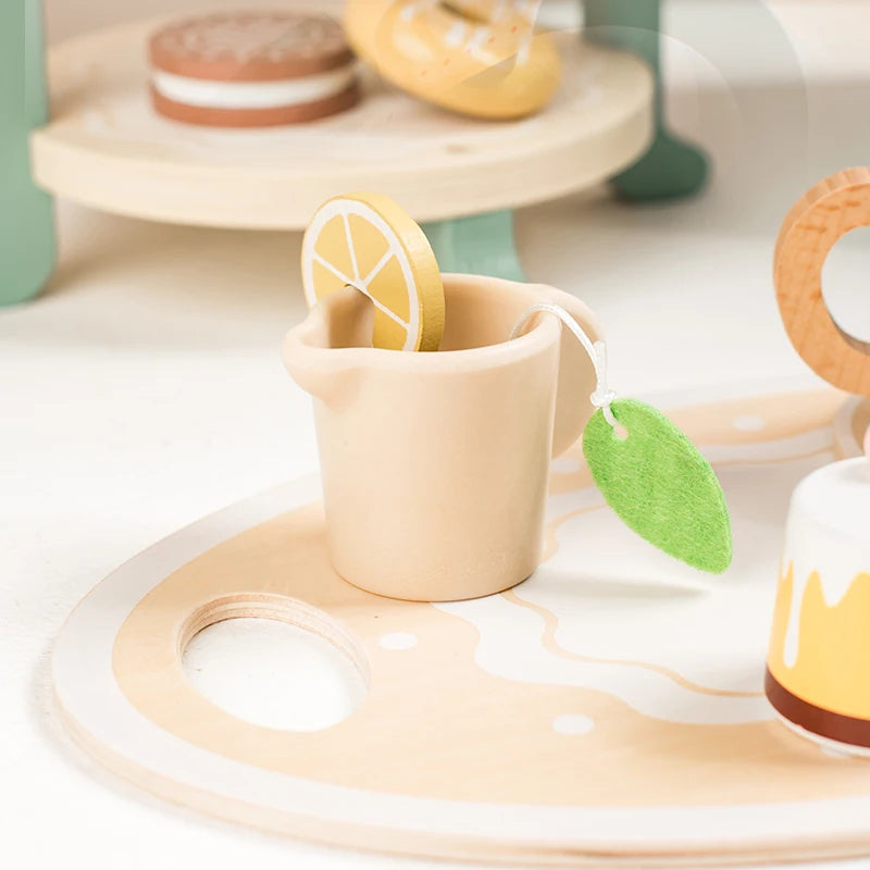 🍰 Children’s Wooden Afternoon Tea