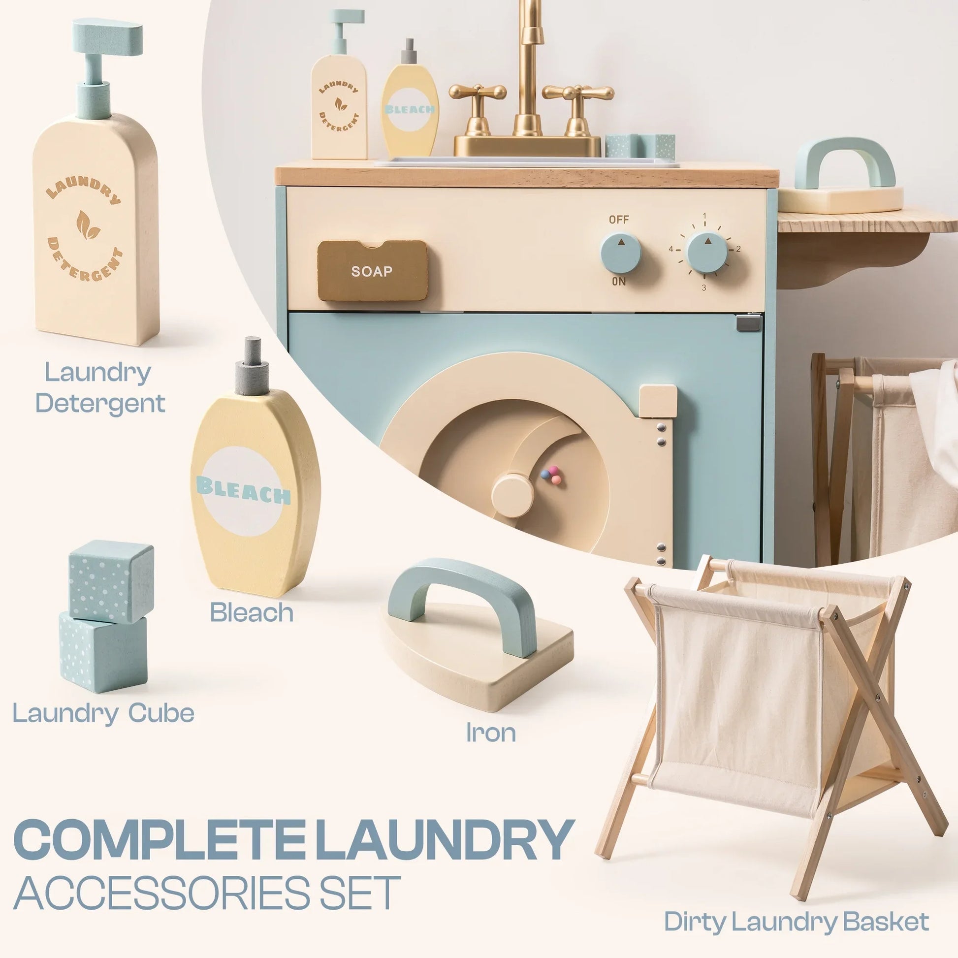 🧼 Robotime Robud Wooden Washer