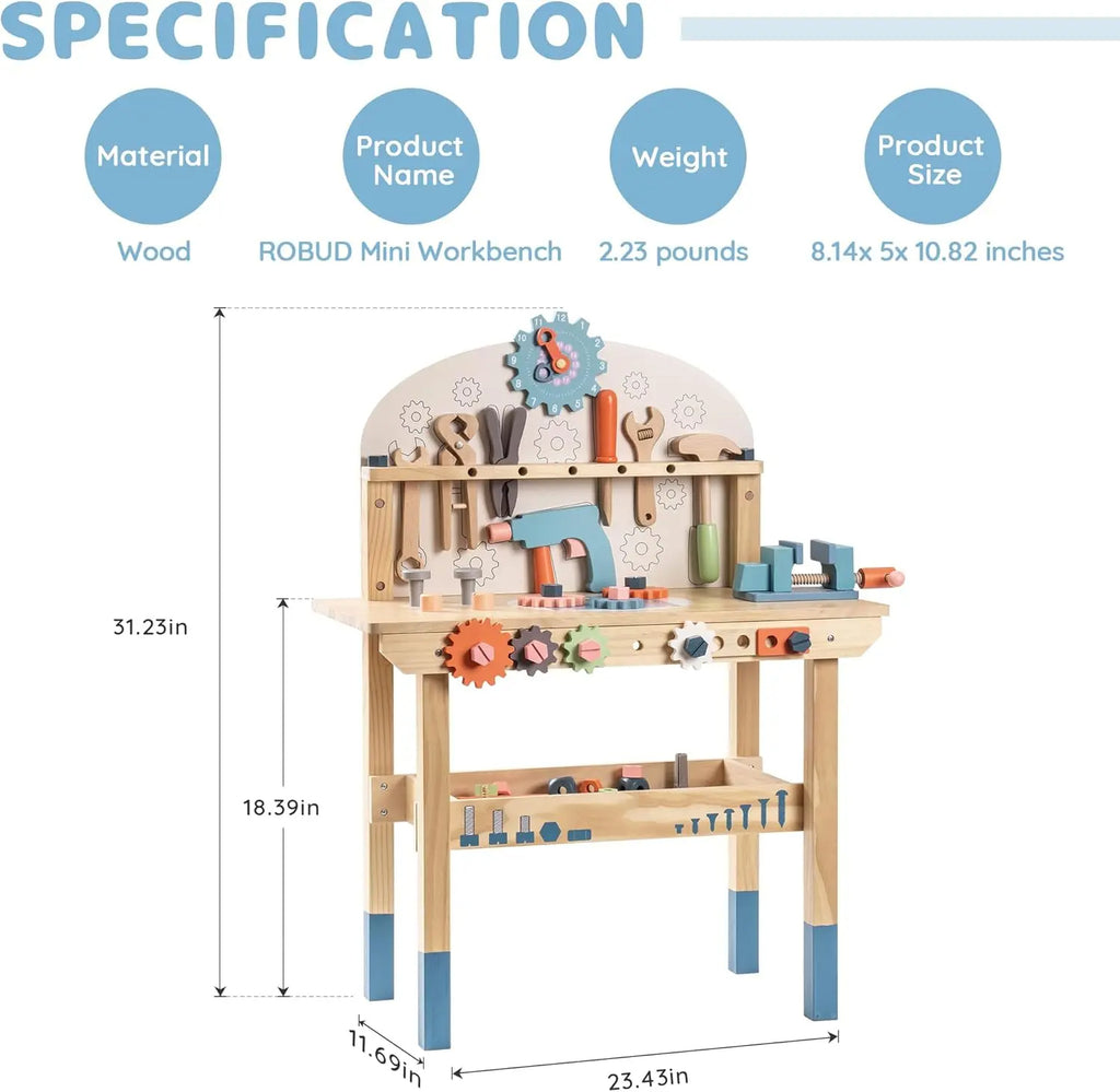 Robotime Kids Tool Bench Set