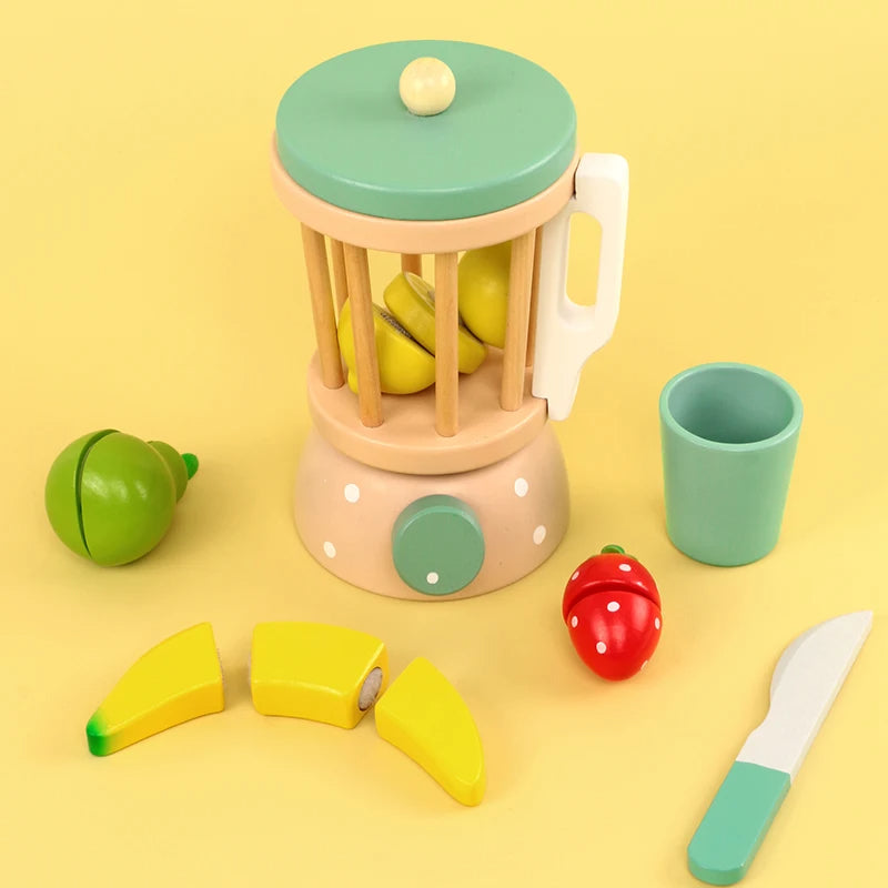 Montessori Wooden Blender Set