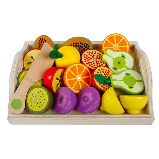 Wooden Montessori Kitchen Toy Set