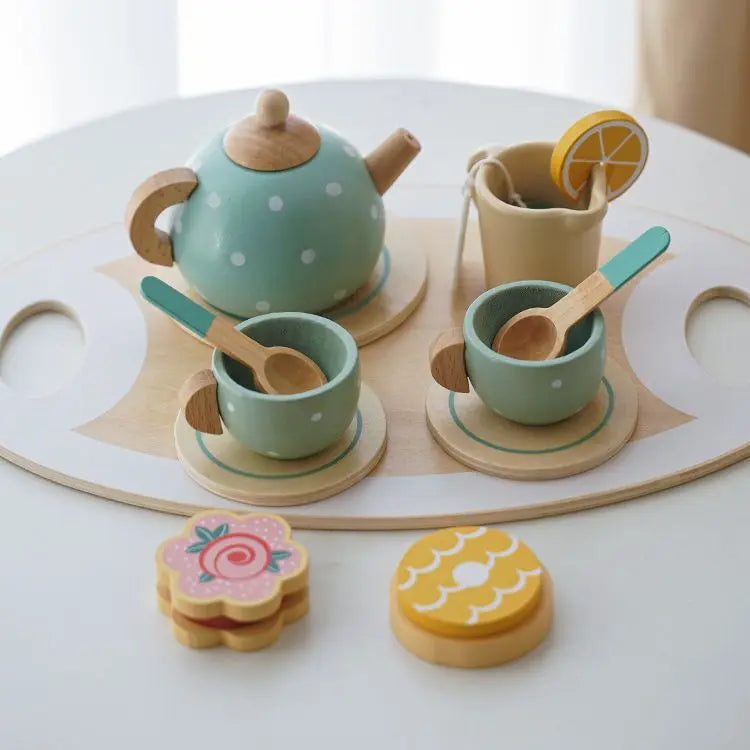 Montessori Wooden Tea Set