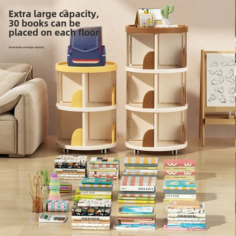 360 Spinning Kids  Bookshelf