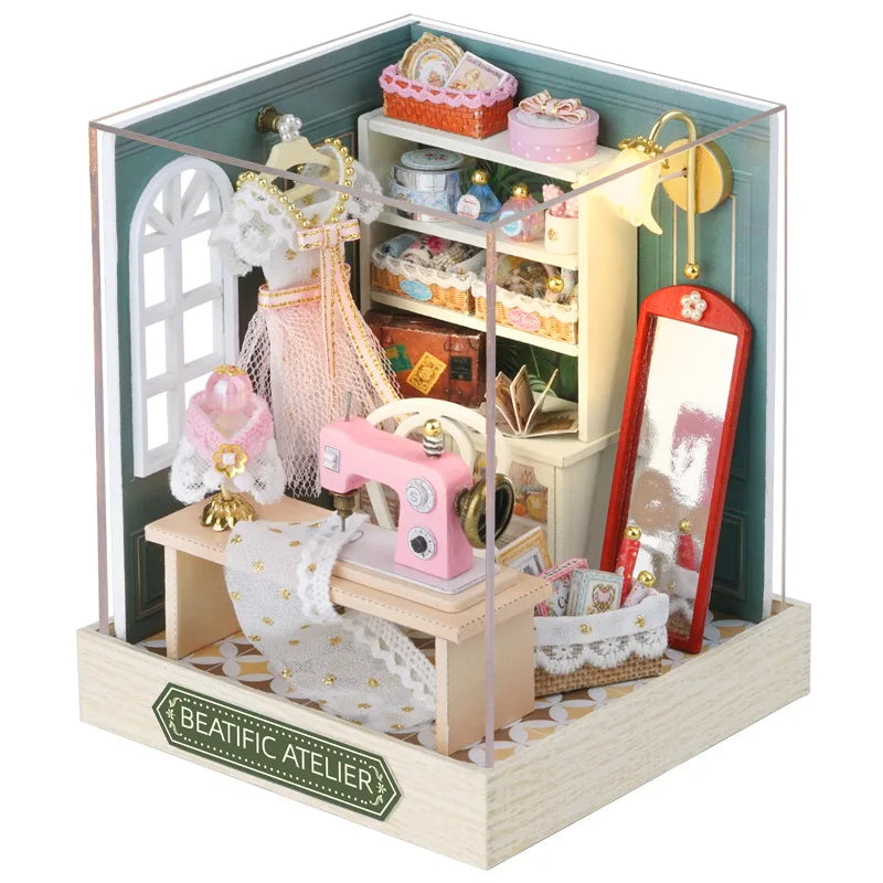 Robud Wooden Miniature Doll House