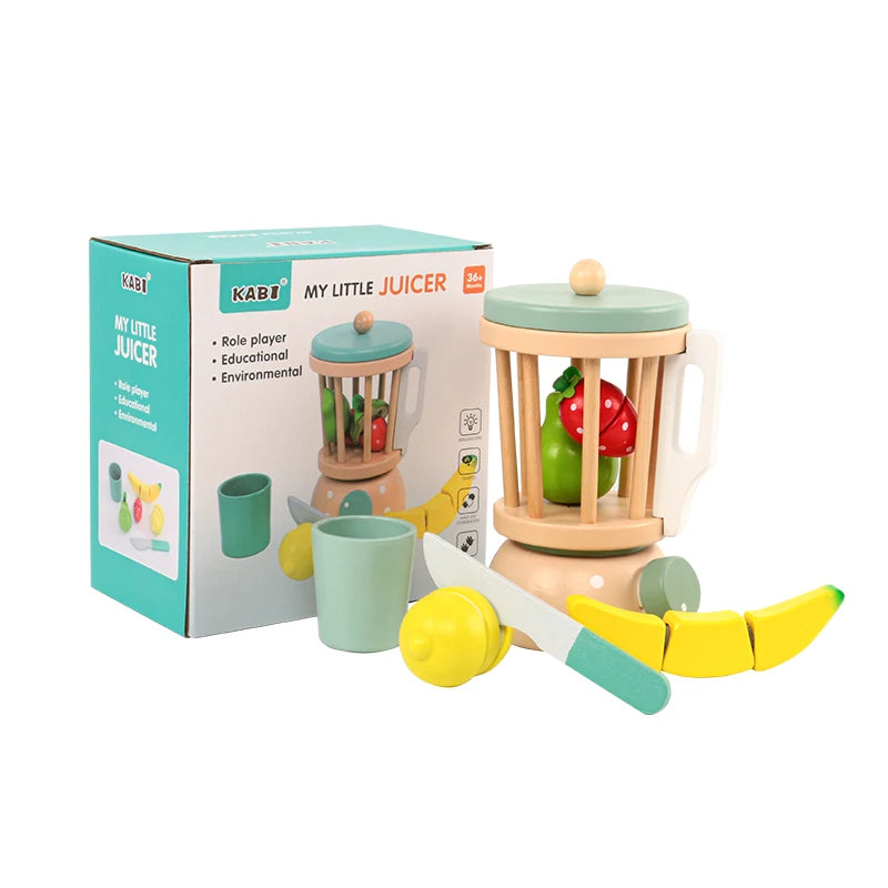 Montessori Wooden Blender Set