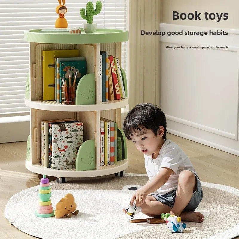 360 Spinning Kids  Bookshelf