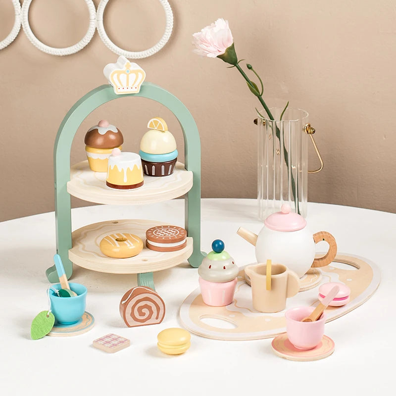 Montessori Wooden Tea Set