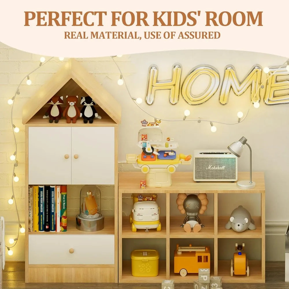 Multi-Functional Adjustable Kids Bookcase