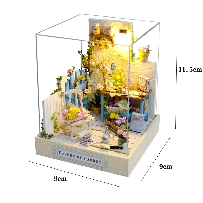 Robud Wooden Miniature Doll House