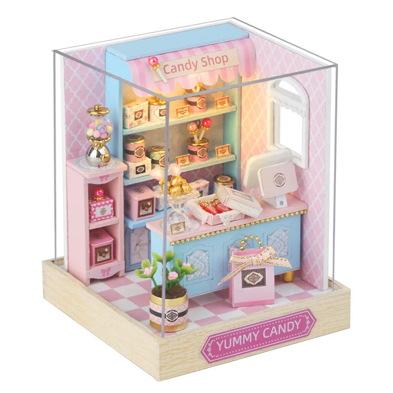 Robud Wooden Miniature Doll House
