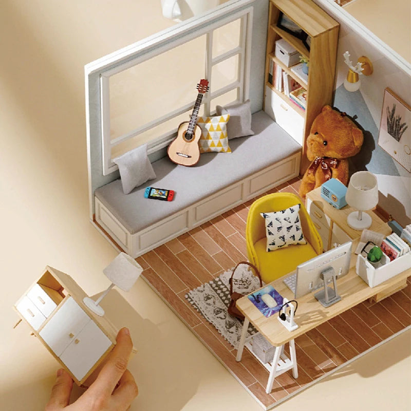 Robud Wooden Miniature Doll House