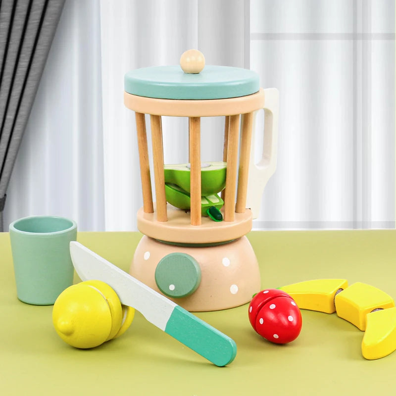 Montessori Wooden Blender Set