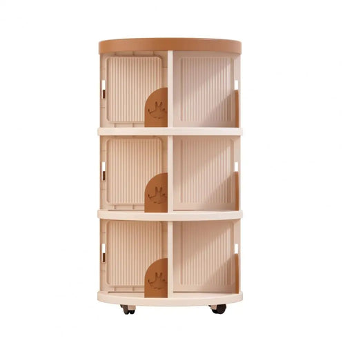 🔄 360° Spinning Kids Bookshelf